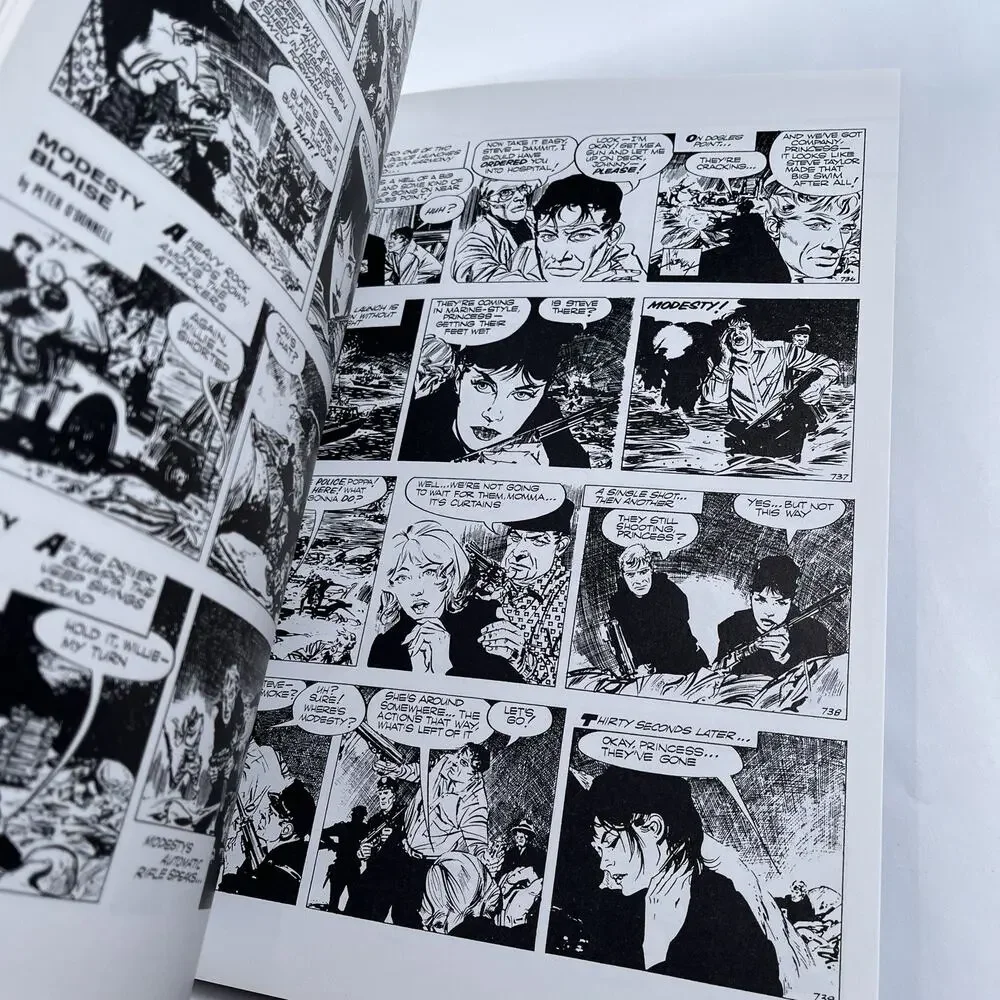Modesty Blaise Mister Sun Paperback Comic Peter O'Donnell Titan‎ Books 2004 Rare